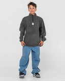 Rusty Core Division Fleece Quarter Zip Boys