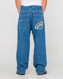 Rusty Turbo Baggy Jean