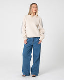 Rusty Two Timer Panelled Crew Fleece