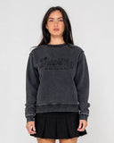 Rusty Roxanne Oversized Crew Neck Fleece