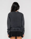 Rusty Roxanne Oversized Crew Neck Fleece