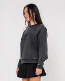 Rusty Roxanne Oversized Crew Neck Fleece