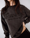 Rusty Roxanne Oversized Crew Neck Fleece