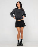 Rusty Roxanne Oversized Crew Neck Fleece