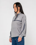 Rusty Bind Me Up Contrast Polar Fleece