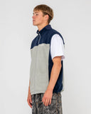Rusty On The Run Tech Fleece Vest