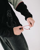 Rusty Tectonic Quarter Zip Polar Fleece
