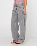 Rusty Flip Mommy Low Rise Wide Leg Denim Jean