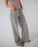 Rusty Flip Mommy Low Rise Wide Leg Denim Jean