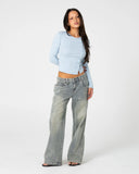 Rusty Lucy Loose Low Rise Jean