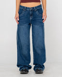 Rusty Flip Mommy DIY Low Rise Denim Jean