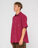 Rusty Ransom Check Short Sleeve Shirt