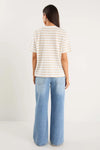 Re: union Stripe Natural Boxy Fit Tee