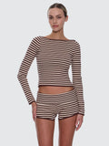 Thrills Walker Knit Long Sleeve Top
