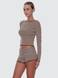 Thrills Walker Knit Long Sleeve Top