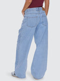 Thrills Billie Low Rise Baggy Jean-Ageless Blue