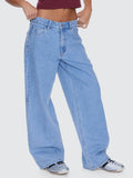 Thrills Billie Low Rise Baggy Jean-Ageless Blue