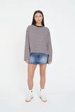 Huffer Alex Stripe Billie LS Tee