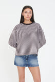 Huffer Alex Stripe Billie LS Tee