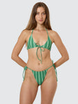 Thrills Vivid Dreams Tie Front Bikini Top