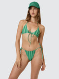 Thrills Vivid Dreams Tie Front Bikini Top