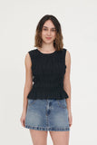 Huffer Lin-In Bridget Top