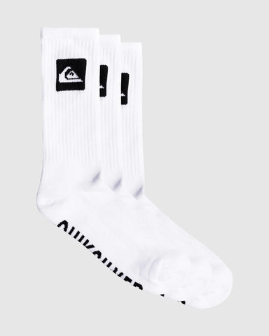 Quiksilver 5 Crew Pack Socks