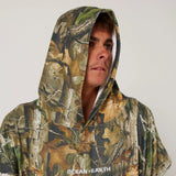 Ocean & Earth Real Camo Hooded Poncho Adults