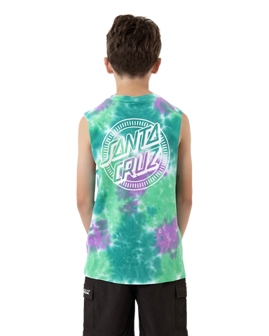 Santa Cruz Industrial Dot Mono Youth Muscle