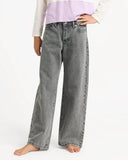 Roxy Girls Dawn Patrol Mid Lava Denim Jeans