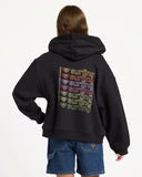 Roxy Midnight Hike Brushed Zip Up Hoodie