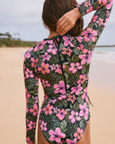 Roxy Active Floral Onesie