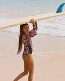 Roxy Active Floral Onesie