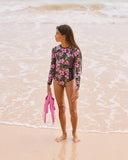 Roxy Active Floral Onesie