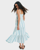Roxy Sunshine Coastline Stripe Dress