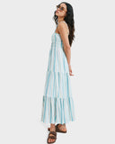 Roxy Sunshine Coastline Stripe Dress