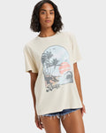 Roxy Sunnyoversize Stone Wash Tee