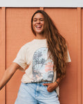 Roxy Sunnyoversize Stone Wash Tee