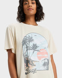 Roxy Sunnyoversize Stone Wash Tee