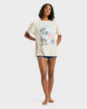 Roxy Sunnyoversize Stone Wash Tee