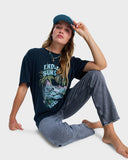 Roxy Sunnyoversize Stone Wash Tee