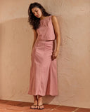 MinkPink Paloma Panelled Maxi Skirt