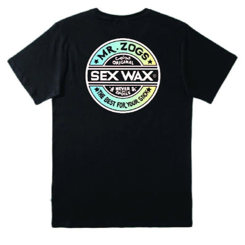 Sexwax Fade Tee Blue Green Blend