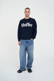 Huffer Fleet Knit Crew