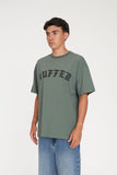 Huffer Block Tee 220/Bolde Sage Leaf