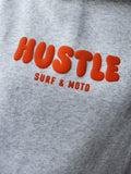 Hustle Womens Puff Print Hoody