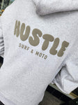 Hustle Womens Puff Print Hoody