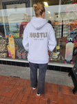 Hustle Womens Puff Print Hoody