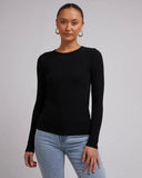 Silent Theory Rib Long Sleeve Tee