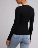 Silent Theory Rib Long Sleeve Tee